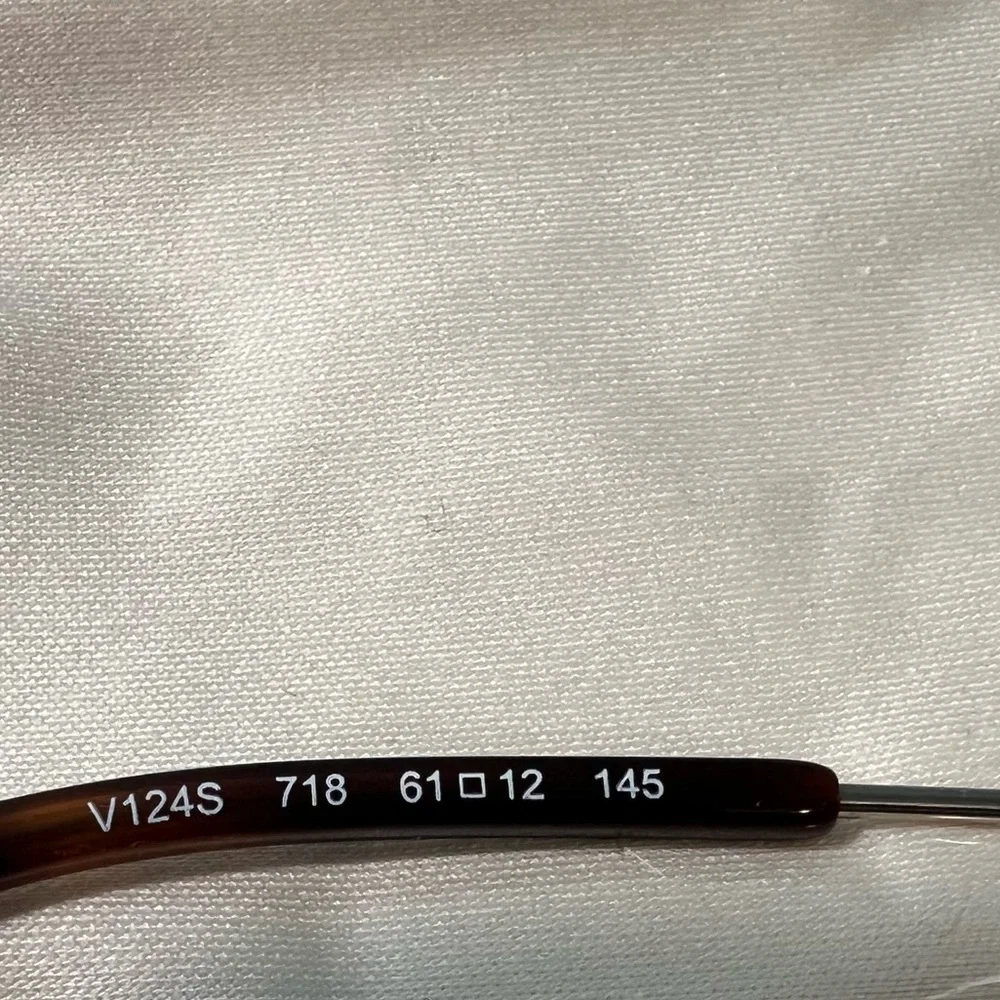 Valentino Silver Aviator Sunglasses - Picture 10 of 16